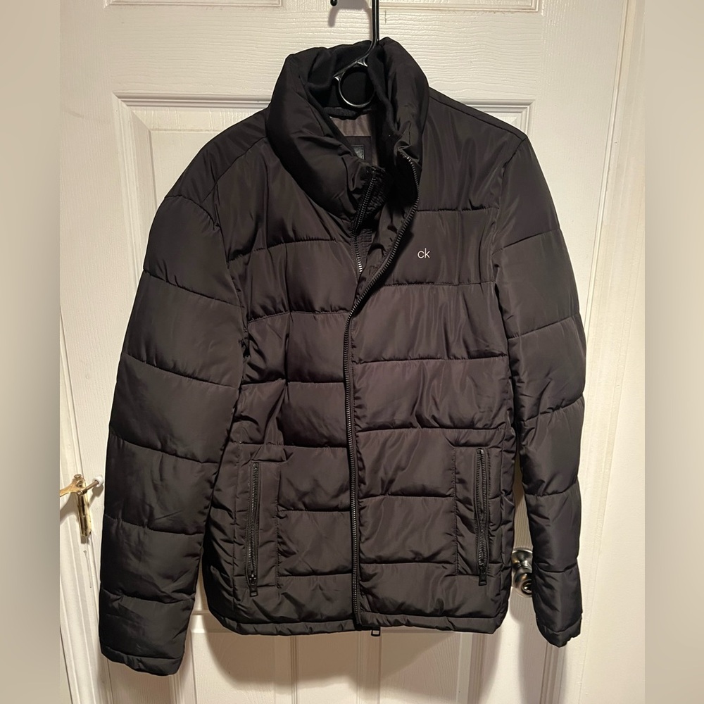 Men’s black puffer jacket Calvin Klein